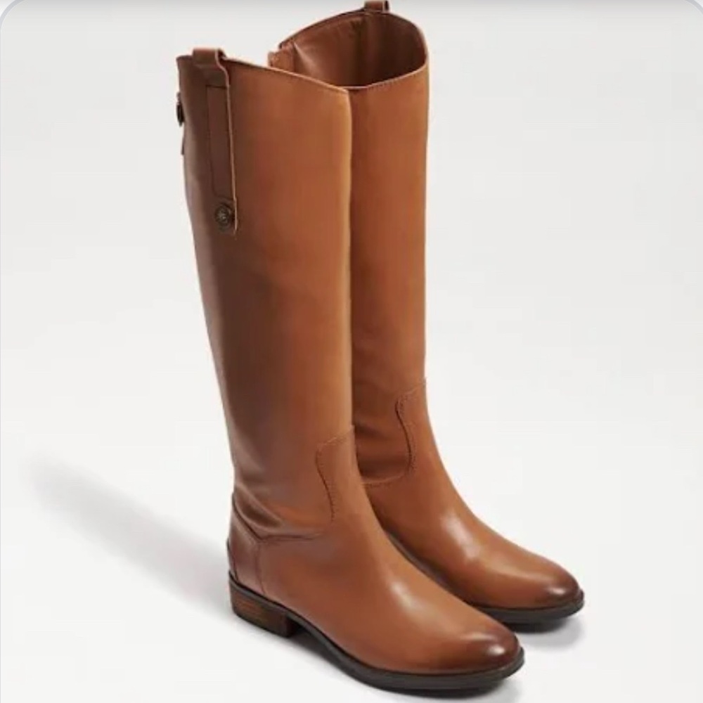 Brown Leather Riding Boots